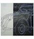 Cuadro Coche 2 CV. Pintura Original