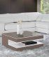 Mesa de centro elevable Aneu Cristal