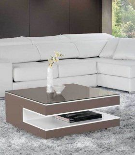 Mesa de centro elevable Aneu Cristal
