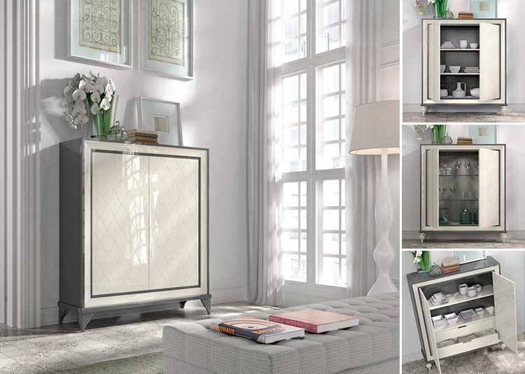 Aparador alto clásico Marcela | Ámbar Muebles