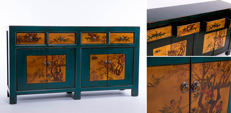 Aparador de estilo vintage Oria - Ámbar Muebles