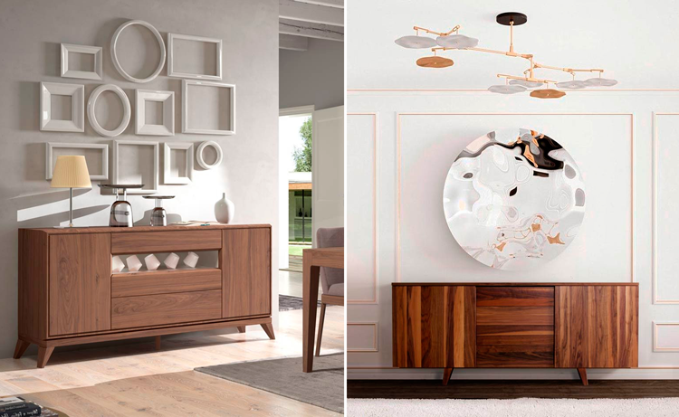 Aparadores de Ámbar Muebles - 1. Carlen | 2. Sophie