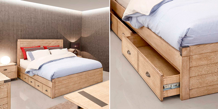 Cama nórdica con cajones Cervera - Ámbar Muebles