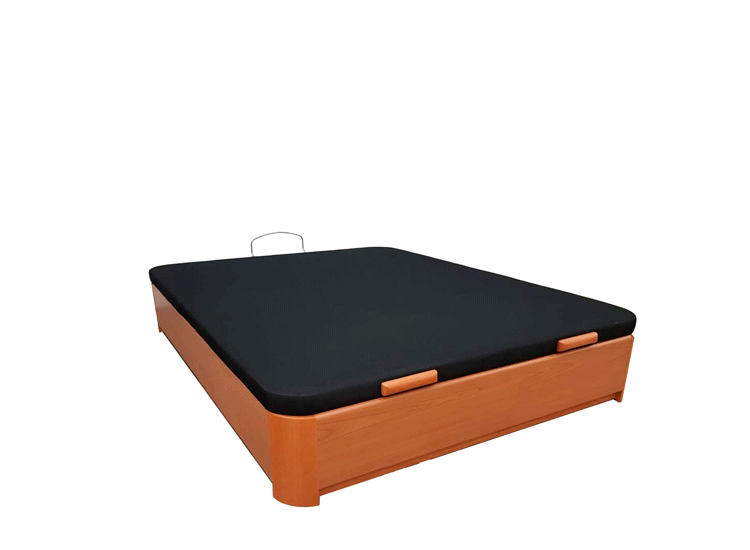 Canapé abatible Bondi - Madera tapizado tejido 3D - Ámbar Muebles