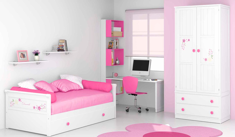 Dormitorio juvenil Daisy - Ámbar Muebles