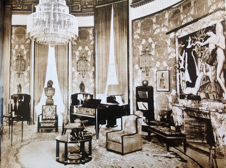 Grand Hotel Salon, diseñado por Émile-Jacques Ruhlmann en 1925