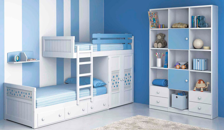 Litera tren 3 camas Treno - Ámbar Muebles