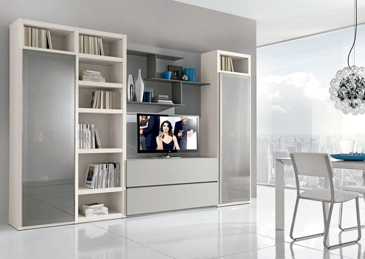 Salón TV moderno Giovanni - Ámbar Muebles