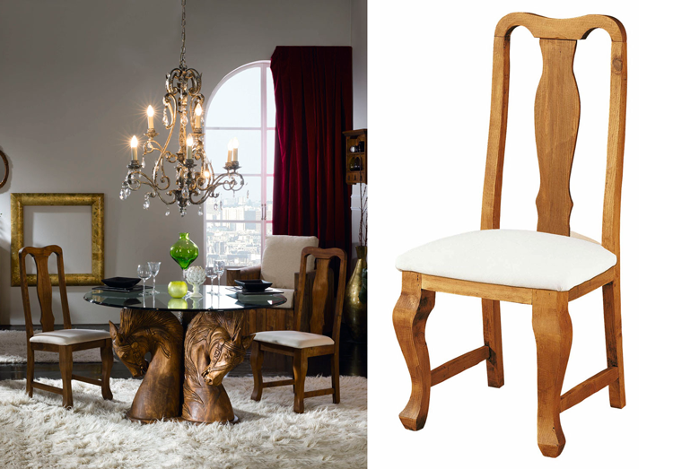 Silla rústica Horse - Ámbar Muebles