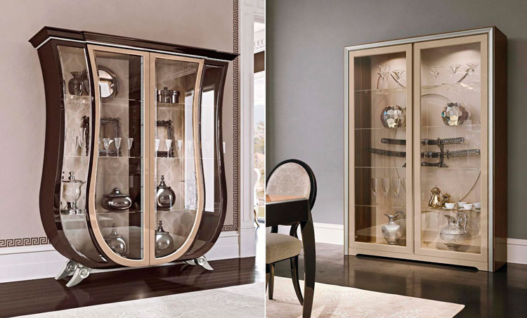 Vitrinas de la colección Ópera - Ámbar Muebles