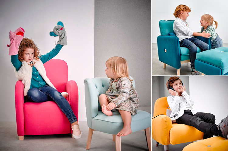 Butacas infantiles en Ámbar Muebles