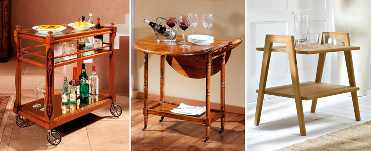 Camareras disponibles en Ámbar Muebles - 1. Amadeus | 2. Crosby| 3. Kandara