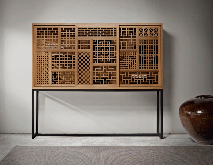 Aparadores de la colección Abahai de Ámbar Muebles