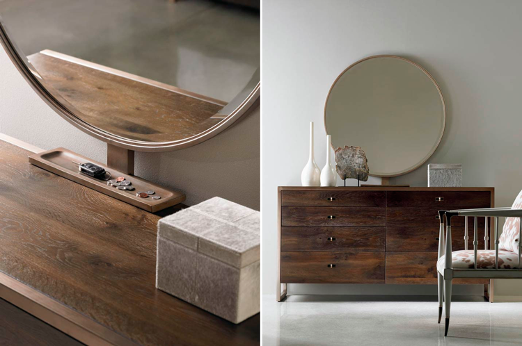 Cómoda de diseño contemporáneo Artisan + Espejo - Ámbar Muebles