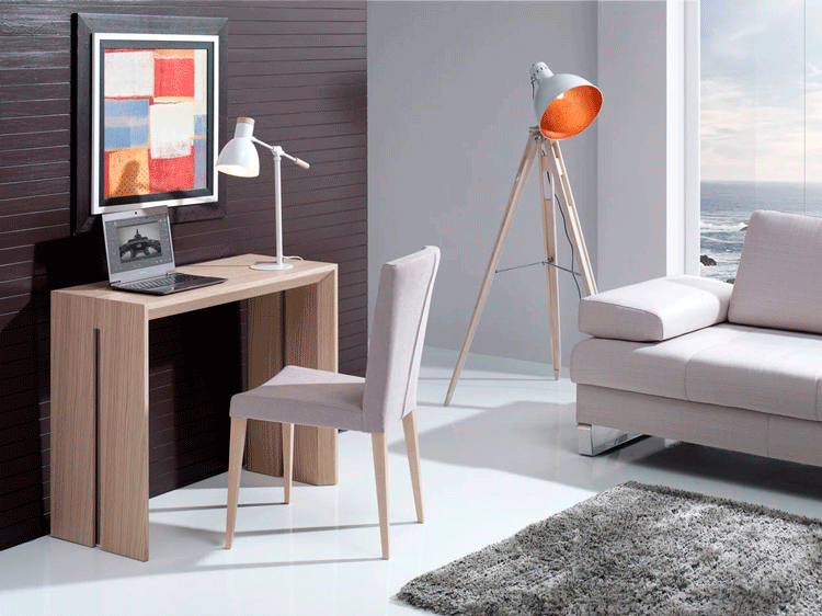Consola ampliable en roble Marbar - Ámbar Muebles