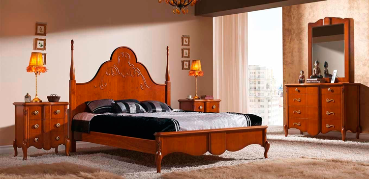 Cama clásica Ares - Ámbar Muebles