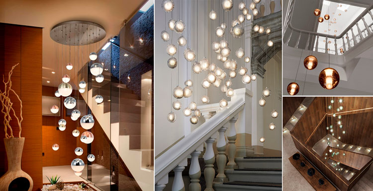 Lámpara led de diseño Sphere - Ámbar Muebles