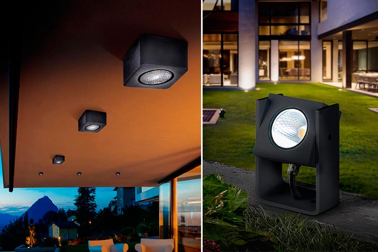 Plafón exterior led Gregal | Foco led exterior Gregal | Ámbar Muebles