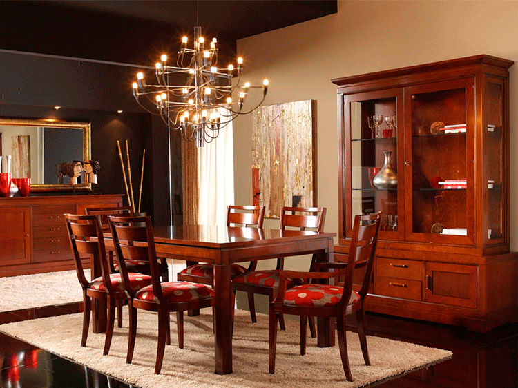Mesa de comedor clásica Gestel - Ámbar Muebles