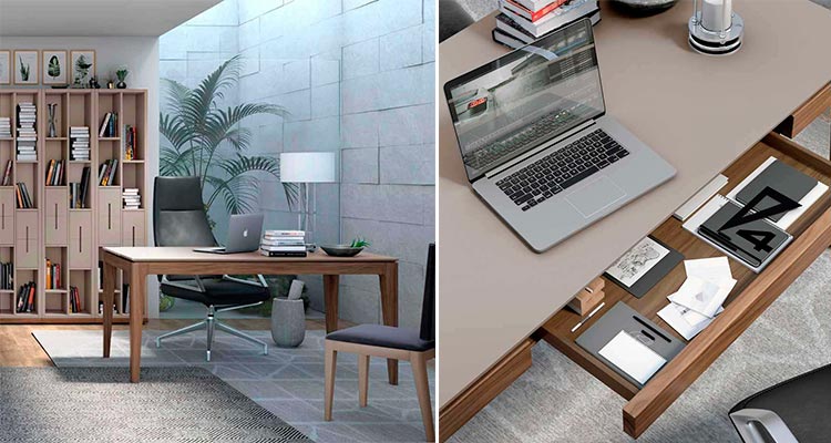 Mesa de despacho moderna Manila | Ámbar Muebles