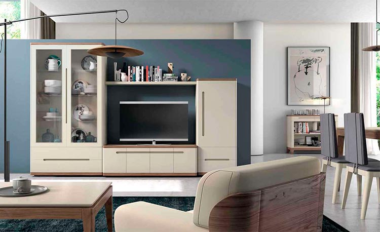 Modular de salón moderna Manila B | Ámbar Muebles