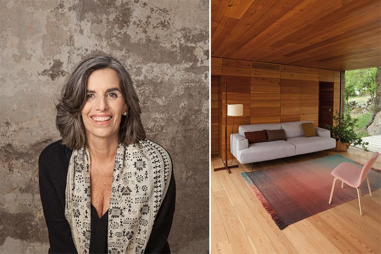 Nani Marquina + Alfombra de lana Shade de Nanimarquina