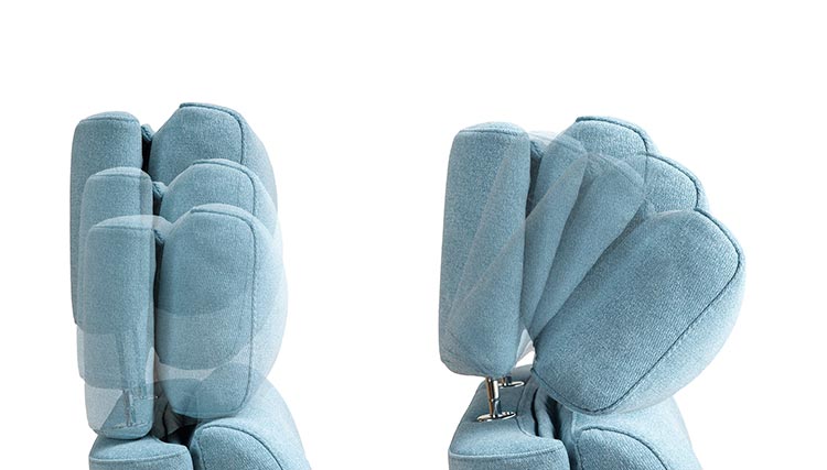 Sillón relax power lift Barcha | Cabezal regulable | Ámbar Muebles