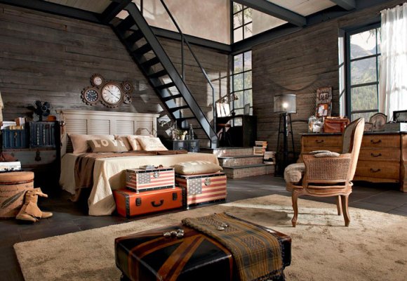 ESTILO INDUSTRIAL EN LOS MUEBLES Y LA DECORACIÓN DE INTERIORES