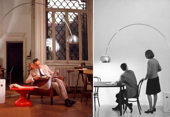 LA 'LÁMPARA DE PIE ARCO' DE ARCHILLE CASTIGLIONI