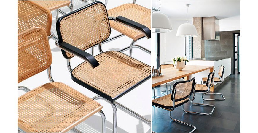 LA 'SILLA CESCA' DE MARCEL BREUER, UN DISEÑO IMPECABLE
