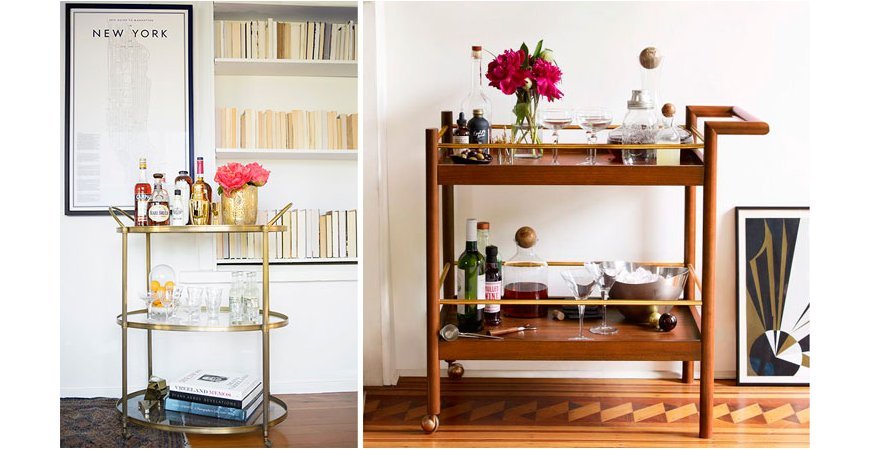 ¿VUELVEN A ESTAR DE MODA LAS CAMARERAS COMO MUEBLE AUXILIAR?