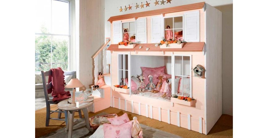 NUEVA COLECCIÓN DE CAMAS INFANTILES INSPIRADAS EN CASAS DE MUÑECAS