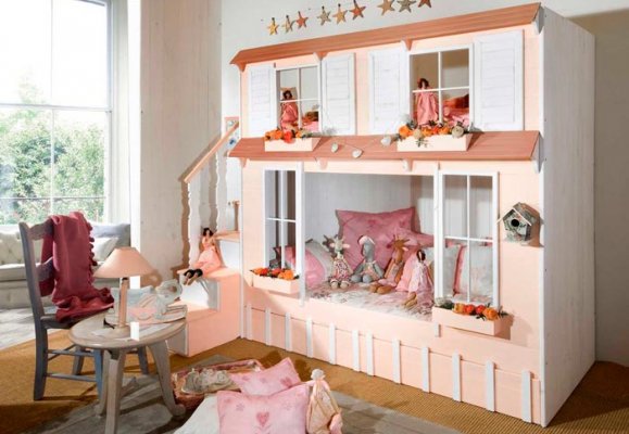 NUEVA COLECCIÓN DE CAMAS INFANTILES INSPIRADAS EN CASAS DE MUÑECAS