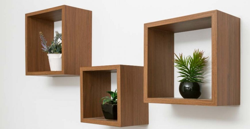 Ideas de decoración con estanterías flotantes