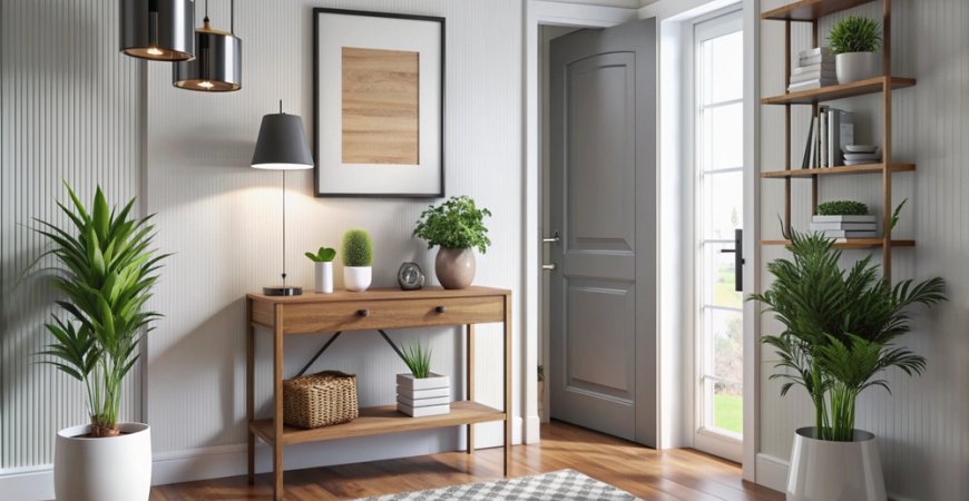 Ideas innovadoras para decorar tu recibidor