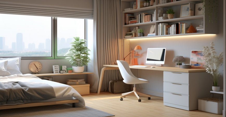 Cómo organizar un dormitorio con una zona de trabajo
