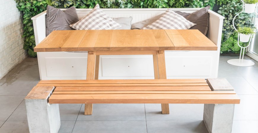 Muebles de jardín multifuncionales para aprovechar cada espacio