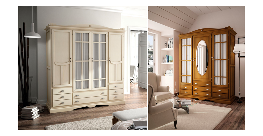 EL ARMARIO CON VISILLOS, IDEAL PARA AMBIENTES VINTAGE Y PROVENZALES