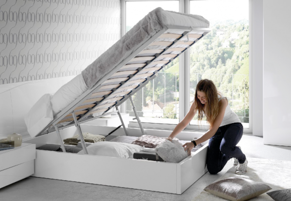 AUMENTA EL ALMACENAMIENTO DE TU DORMITORIO CON CANAPÉS ABATIBLES