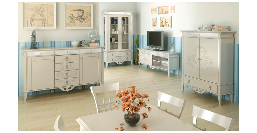 COLECCIÓN CANDAY, MUEBLES CLÁSICOS PARA AMBIENTES CONTEMPORÁNEOS