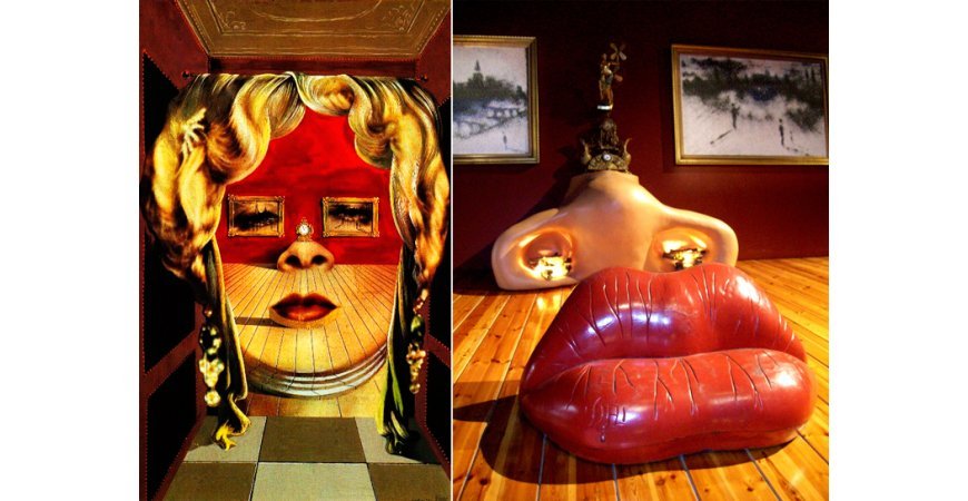 EL'SOFÁ LABIOS' DE DALÍ, ARTE Y SENSUALIDAD