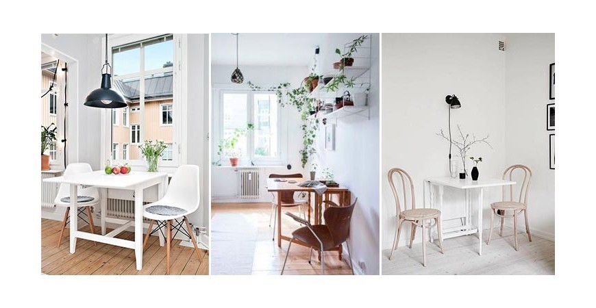 MESAS DE COMEDOR CON ALAS, LA SOLUCIÓN PERFECTA PARA ESPACIOS PEQUEÑOS Y ACOGEDORES