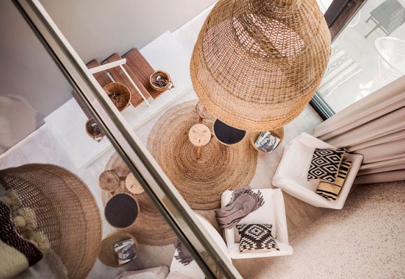 IDEAS PARA DECORAR CON CESTAS DE MIMBRE